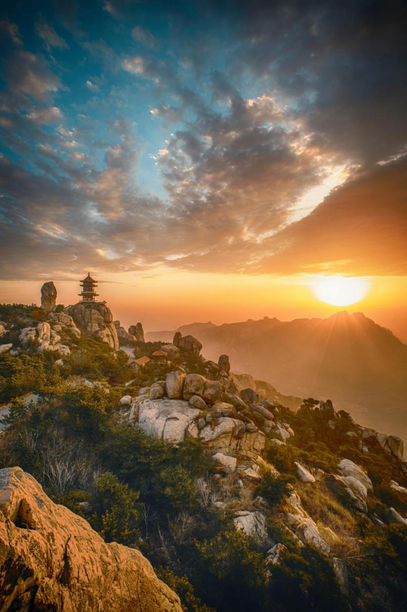 秋色如画好"丰"景|山东日照:诗意之秋 绚丽多彩