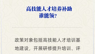 高技能人才培养补助重点用于什么？