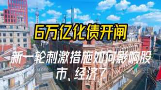 6万亿化债开闸，新一轮刺激措施如何影响经济和股市？