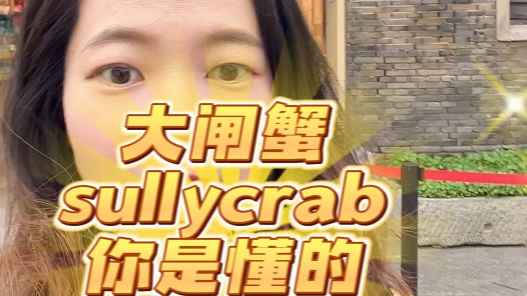 大閘蟹,你是懂的