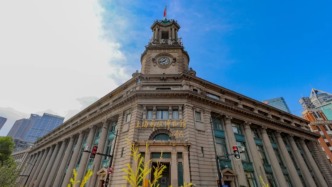 百歲上海郵政博物館復館開放，保留著見證上海解放的彈孔