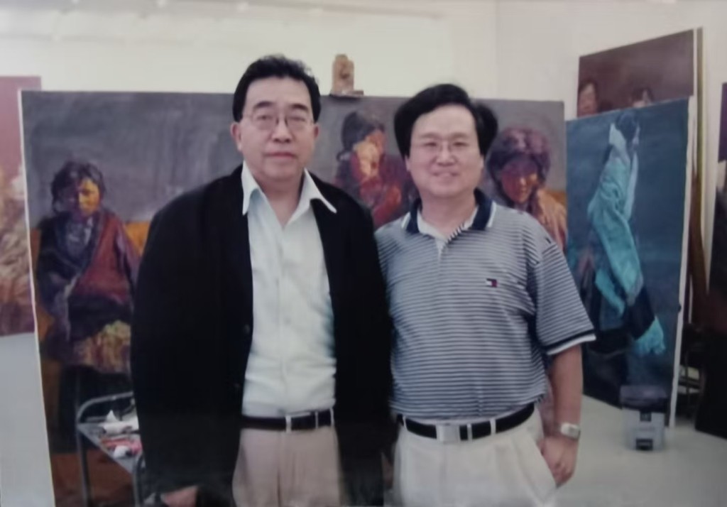 纪念｜脖子上挂着红领巾的陈逸飞