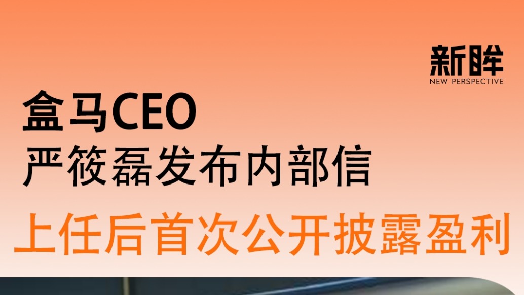 盒马CEO严筱磊发布内部信，已经连续9个月全面盈利