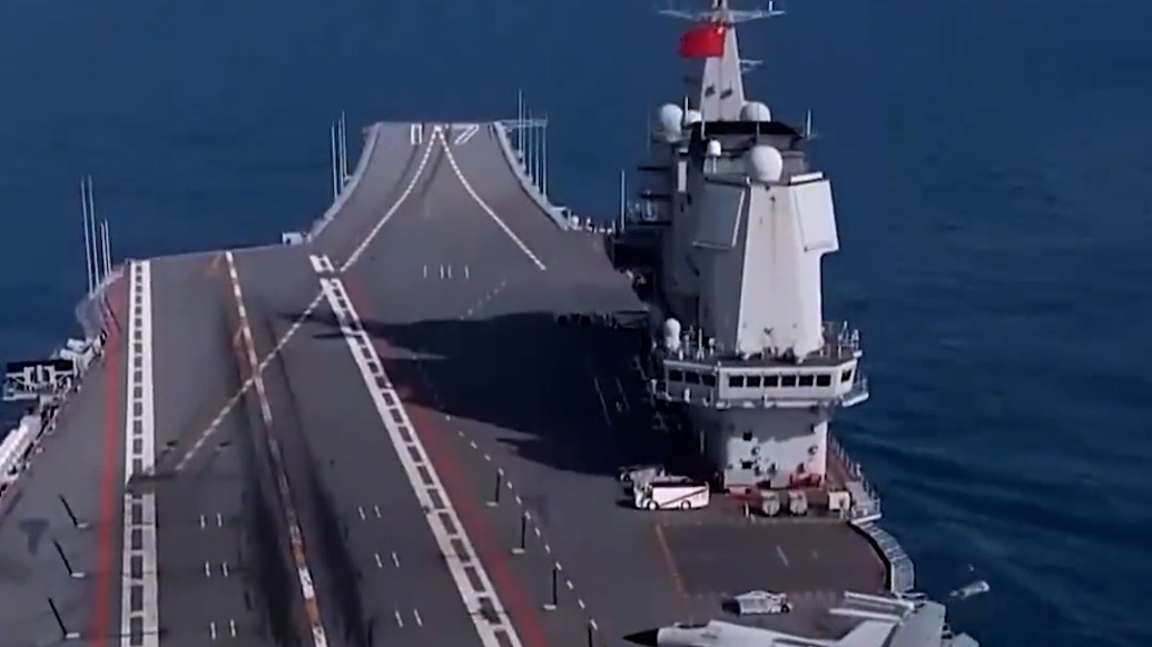 山東艦戰力快速提升,福建艦最新海試畫面曝光