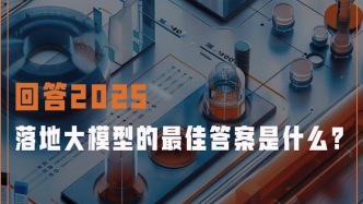 回答2025：落地大模型对标准答案是什么？