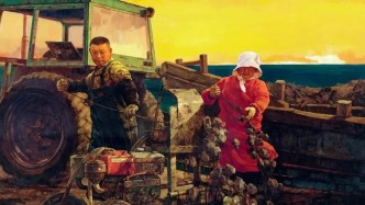 严子宇《不忘初心·砥砺前行》透过油画看励志沿海人