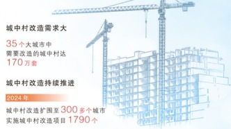 今年将加力实施城中村和危旧房改造(经济新方位)  在新增100万套的基础上继续扩大规模