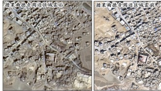 国家灾研院发布定日6.8级地震建筑物震害与地表破裂遥感解译