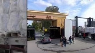 拉法口岸已开放，人道主义援助物资开始进入加沙