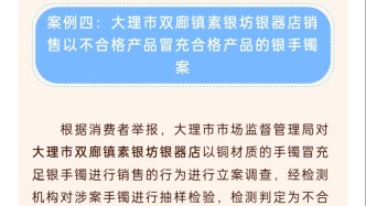 博主称在大理双廊镇买到假银器续：涉事店铺被罚款并吊销营业执照