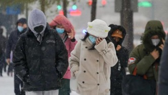 中央氣象臺繼續發布大風藍色預警