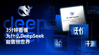 3分鐘看懂為什么DeepSeek能震驚世界