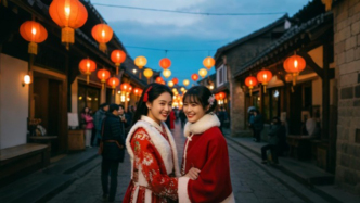 不回家的一線打工人，在非遺小城尋找年味兒