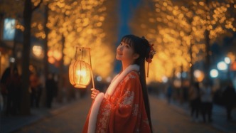 小浪花過大年｜當國際光影秀遇見海派皮影戲，靜安“降雪”迎新年