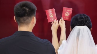 去年全國結婚登記610.6萬對，數(shù)量再度下探