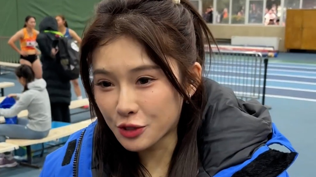 吴艳妮赛季首秀创PB，目前正在改起跑阶段