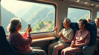 銀發旅游列車將增開，去年銀發人群出游訂單同比增長22%