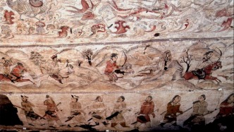 技术与艺术“协商”，成就北朝墓道壁画两套装饰