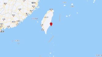 臺灣臺東縣海域發生5.0級地震，震源深度15千米
