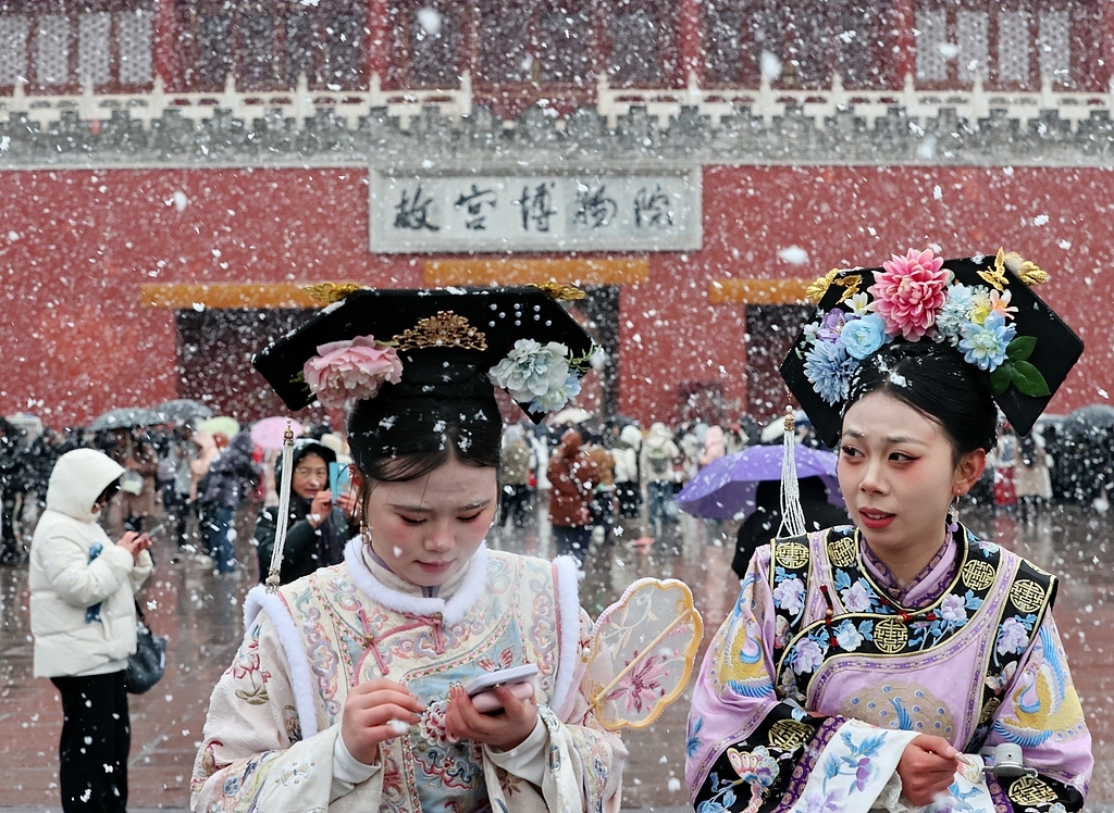 趣看｜三月倒吹“桃花雪”，春风北上紫禁城,第7张