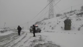 云南昭通發布暴雪Ⅳ級預警，局部區域將出現10毫米以上暴雪