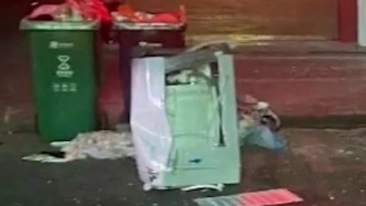 男子與女友吵架從4樓拋下洗衣機致轎車受損，被刑拘