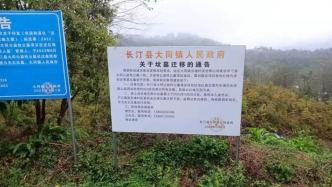 福建长汀一半山腰现数百违规墓穴，单个售价3万多举报后仍在