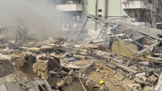 黎巴嫩首都貝魯特郊區遭以軍空襲