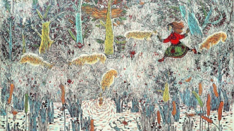 到上海靜安雕塑公園，看一場木刻原版畫展