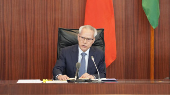 澳門(mén)特區(qū)行政長(zhǎng)官岑浩輝發(fā)表任內(nèi)首份施政報(bào)告