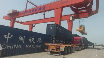 中越班列貨物發(fā)送量暴增，今年已累計(jì)發(fā)送10758標(biāo)箱