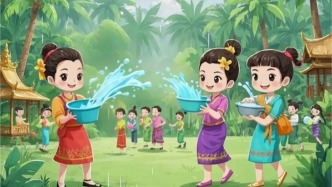 游客参加泼水节被喷伤左眼，西双版纳告庄景区：禁用高压水枪