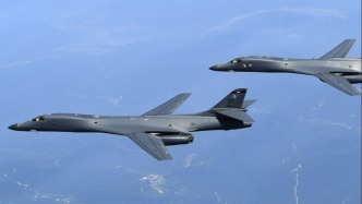 美空軍B-1B轟炸機(jī)抵達(dá)日本，執(zhí)行戰(zhàn)略威懾任務(wù)