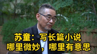 文學花邊｜蘇童：寫長篇，寫到后來它就成了一匹駿馬