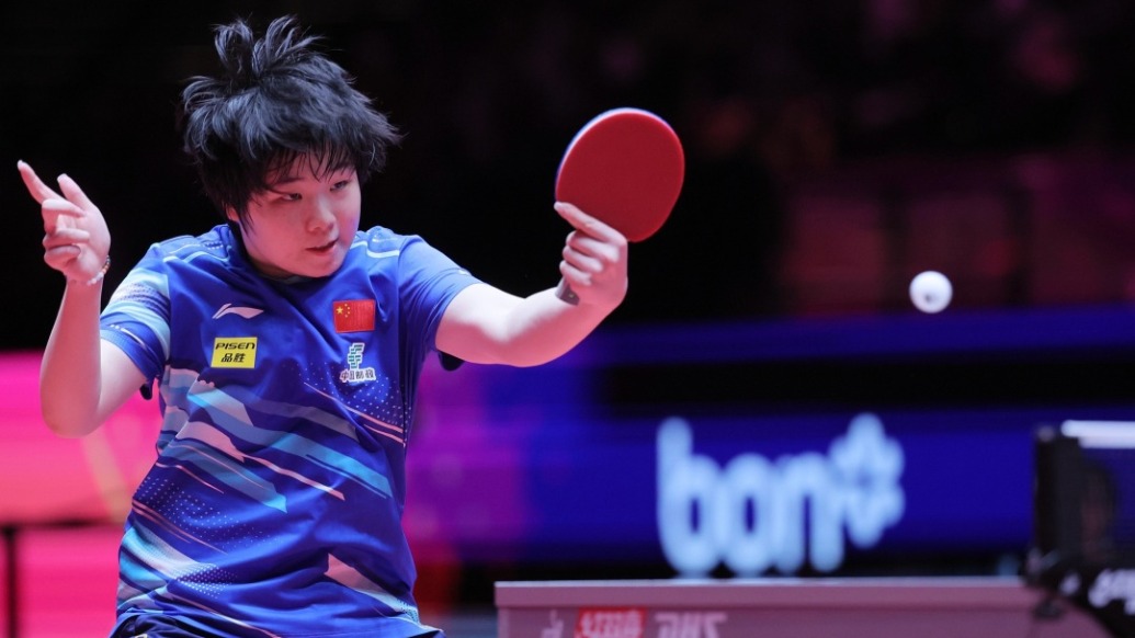 逆转伊藤美诚晋级决赛,蒯曼:不管比分打好每一球