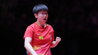 孙颖莎4比1击败陈幸同，与蒯曼会师澳门世界杯女单决赛