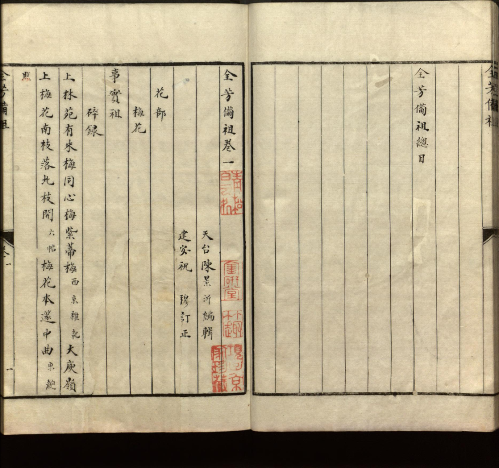 柳向春：关于美国国会图书馆所藏《全芳备祖》的一些故事