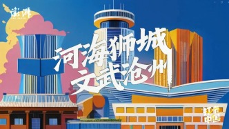 AI绘制乐高版沧州：千年古城，沿海强市，文武双全