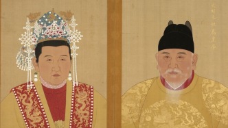 “穿越看洪武”，明太祖及其皇后像臺北故宮博物院南院展出