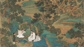 洞天尋隱·學林紀丨玉洞桃源：仇英青綠山水畫中的洞天與身體