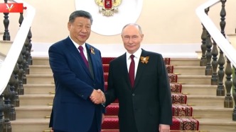習近平出席俄羅斯紀念蘇聯偉大衛國戰爭勝利80周年慶典