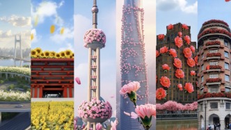 “祝福花”漫卷申城，快@你妈妈！