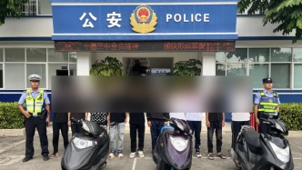 10名“鬼火少年”凌晨結隊在城區飆車，警方：涉非法改裝，正處理