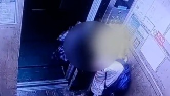 男孩晃蕩雨傘阻擋電梯被困28樓，按通話鍵呼叫物業獲救