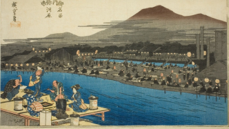 大英博物馆展歌川广重：他是梵高最钟爱的浮世绘名家