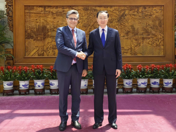 孙卫东会见巴基斯坦驻华大使：支持巴印两国实现全面持久停火