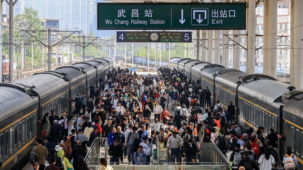 1至4月全国铁路发送旅客14.6亿人次，创同期历史新高