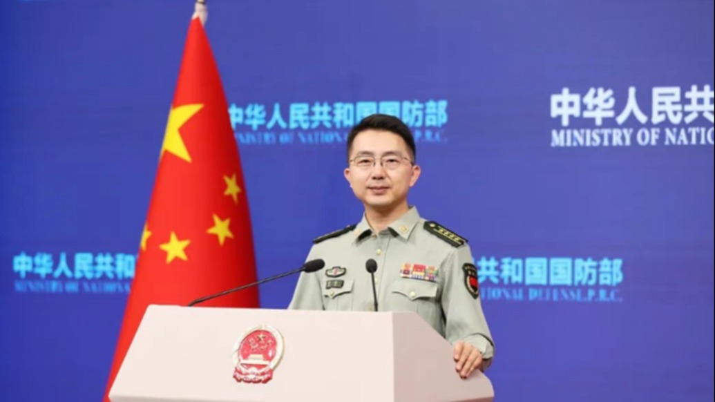 國防部新聞發(fā)言人蔣斌，正式亮相！