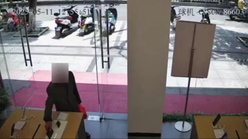 為方便與家人聯(lián)系，男子盜竊手機(jī)店新手機(jī)1小時(shí)被抓獲
