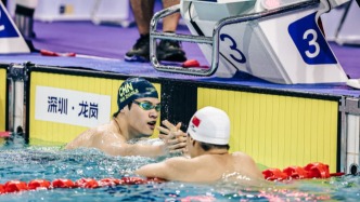 集齐中国泳坛“老中青”！200自潘展乐力压汪顺、孙杨夺冠
